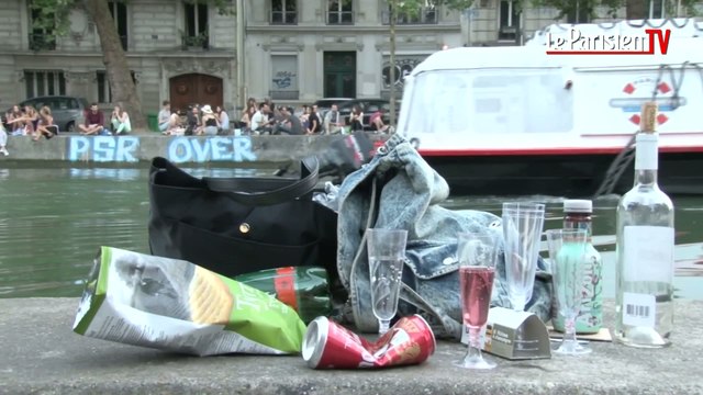 Paris : tensions entre fêtards et riverains du canal Saint-Martin