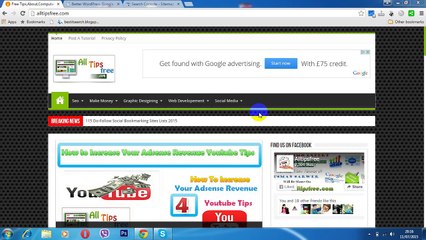 How To Sumbit Your Site And Sitemap In Google Webmastertool