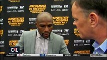 Mayweather Confronted On Domestic Violence