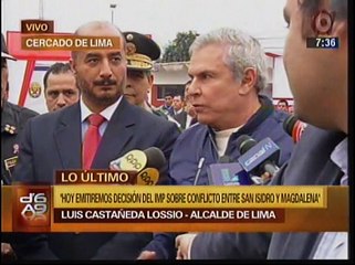 Castañeda Lossio sobre animales del Parque de las Leyendas: "Están gordos"