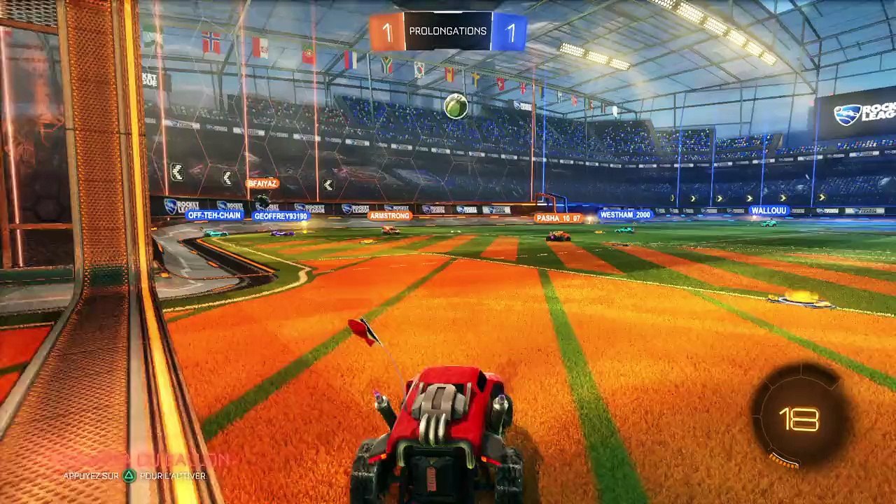 Rocket League - Victoire serrée en prolongation