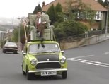 Mr. Bean Driving on Roof of a Car | Funny Videos