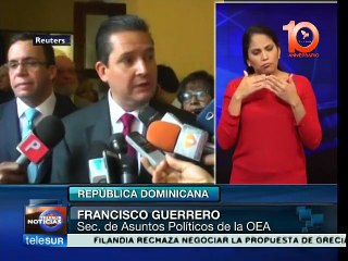 Misión de la OEA constata crisis migratoria Haití- Dominicana