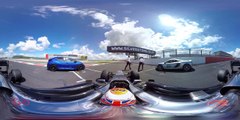 Jenson Button MP4-26 ile 360°