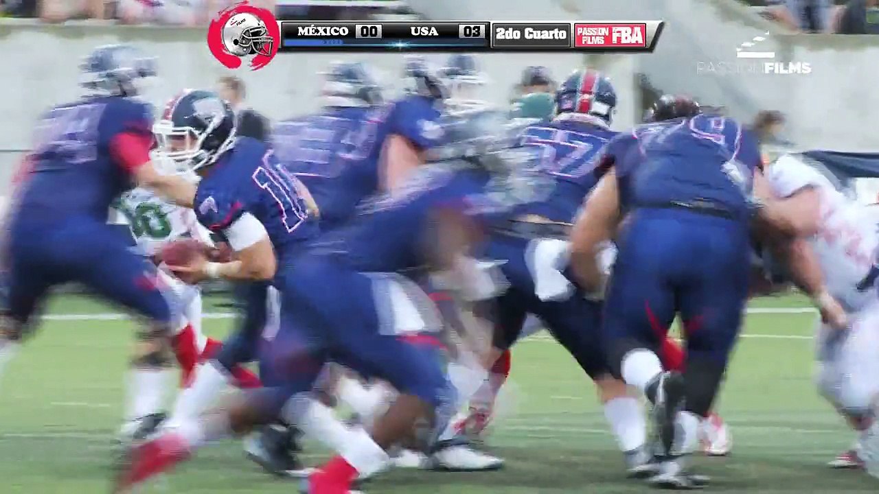 Highlights Mexico vs USA IFAF World Championship 2015