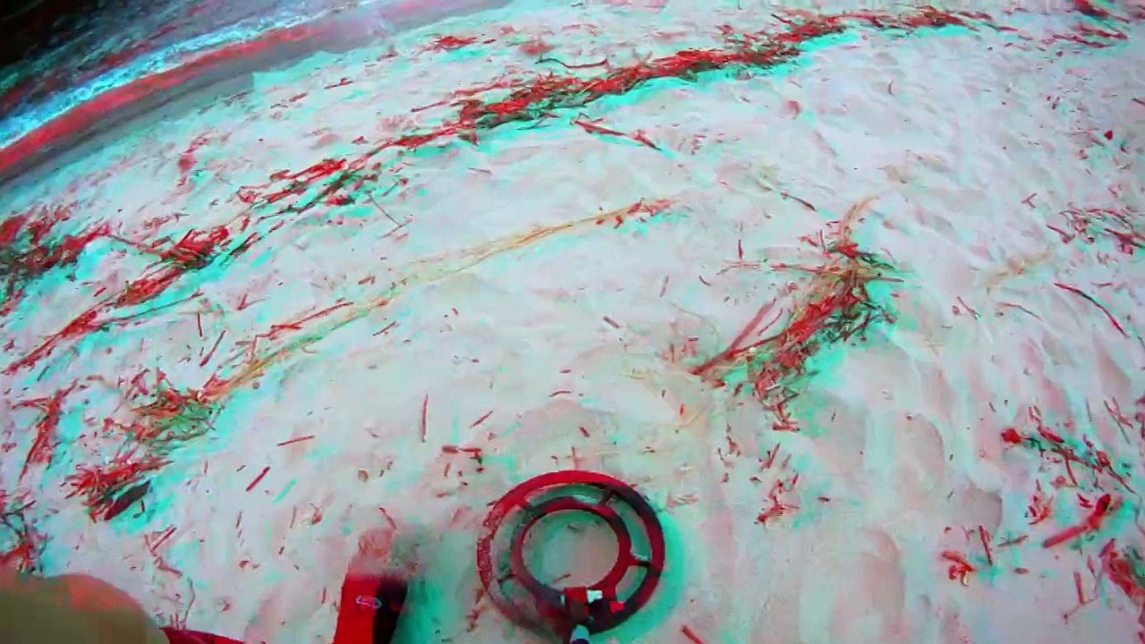 Praia do Puruba em 3D, visão com óculos em terceira dimensão, Ubatuba, SP, Brazil, 1 - 3D,  (5)