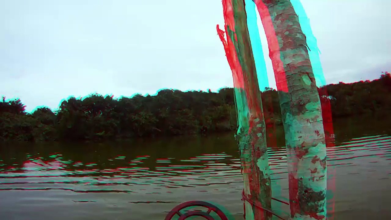 Praia do Puruba em 3D, visão com óculos em terceira dimensão, Ubatuba, SP, Brazil, 1 - 3D,  (16)