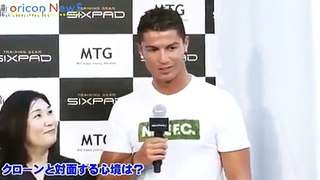 when Ronaldo meets his cyber clone