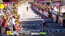 VİDEO | Fransa Bisiklet Turu: Sekizinci etap finişi