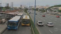 Assaltos a ônibus crescem  40 em Salvador