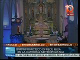 Francisco encabeza misa en la Catedral Metropolitana de Asunción