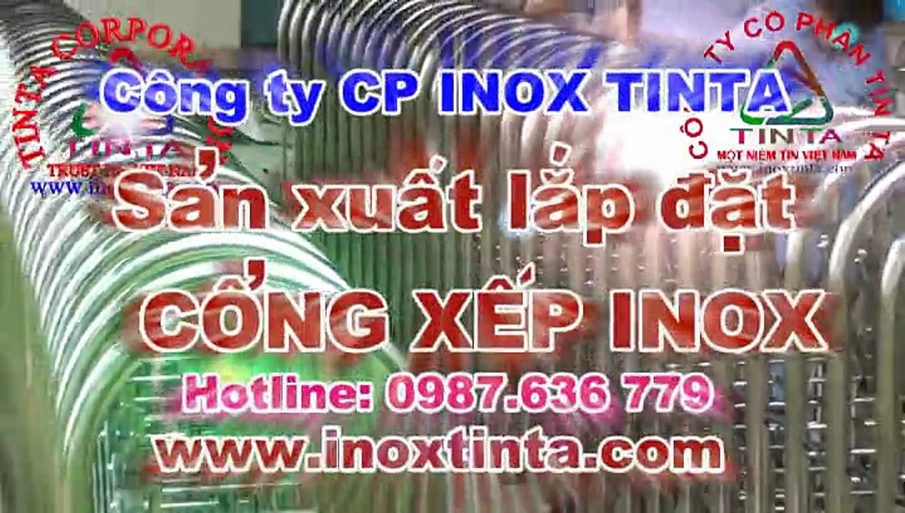 Cổng xếp inox 304, INOX TINTA, mẫu cổng xếp inox 304, cổng xếp điện inox 304, cổng xếp inox 304 chạy điện, Cổng xếp inox