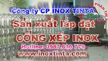 Cổng xếp inox 304, INOX TINTA, mẫu cổng xếp inox 304, cổng xếp điện inox 304, cổng xếp inox 304 chạy điện, Cổng xếp inox tinta,mẫu cổng xếp inox, cổng xếp điện inox,