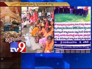 Telangana Municipal workers strike enter 7th day as talks fails