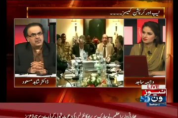 Shahid Masood Telling The Situation Of Govt Sindh