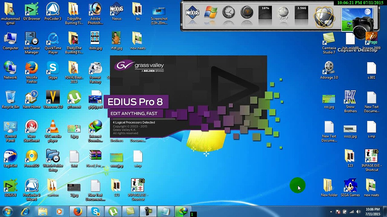 How To Make Edius 8 Pro Registration Id And Download Complete In Urdu Video Dailymotion