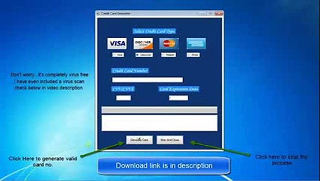 [FRESH] Credit Card Number Generator 2016 With CVV.