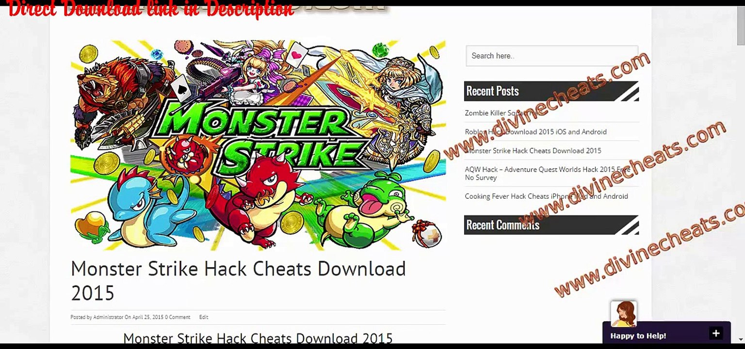 Monster Strike Hack Cheats Download 2015_(new)