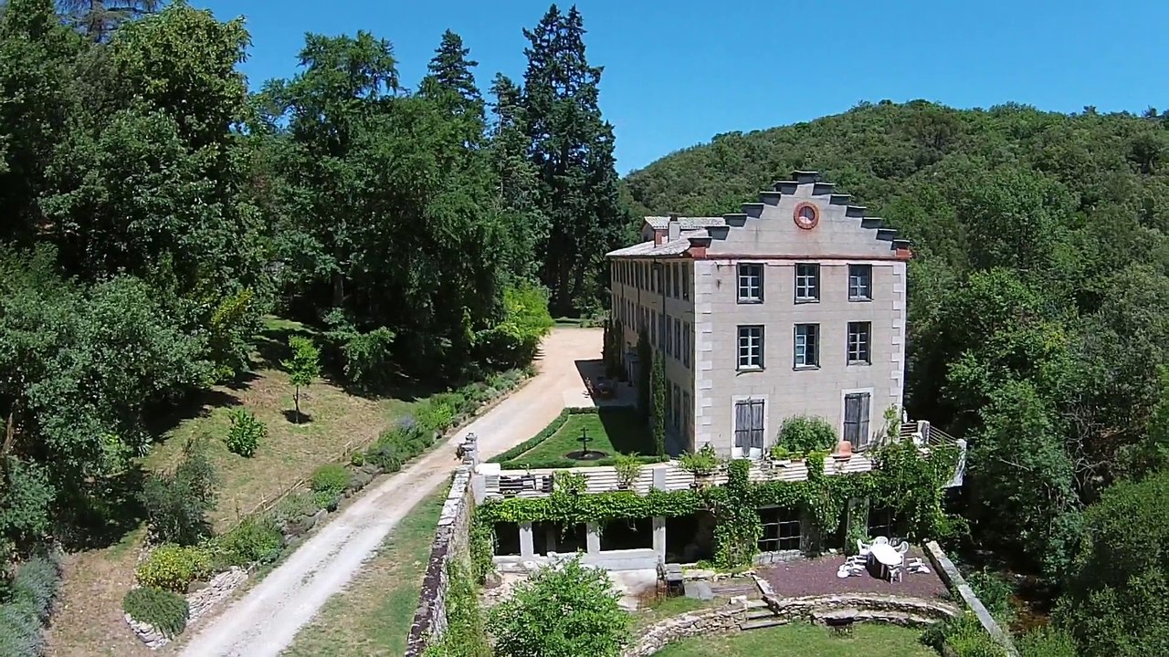 Forge de Montolieu - un test de prises de vues du ciel