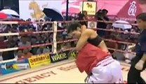 Thai Boxer Hottie Gina Carano Fighting in Thailand
