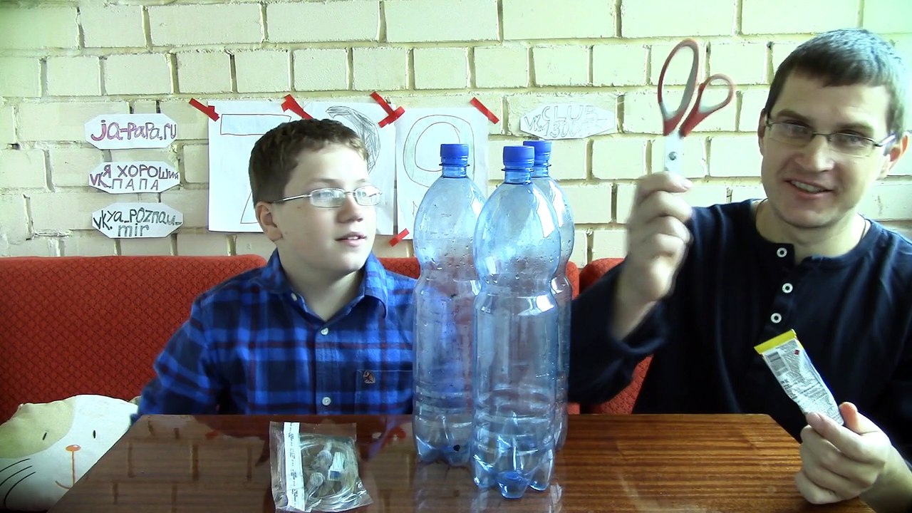 Как сделать фонтан своими руками - Отец и Сын №51