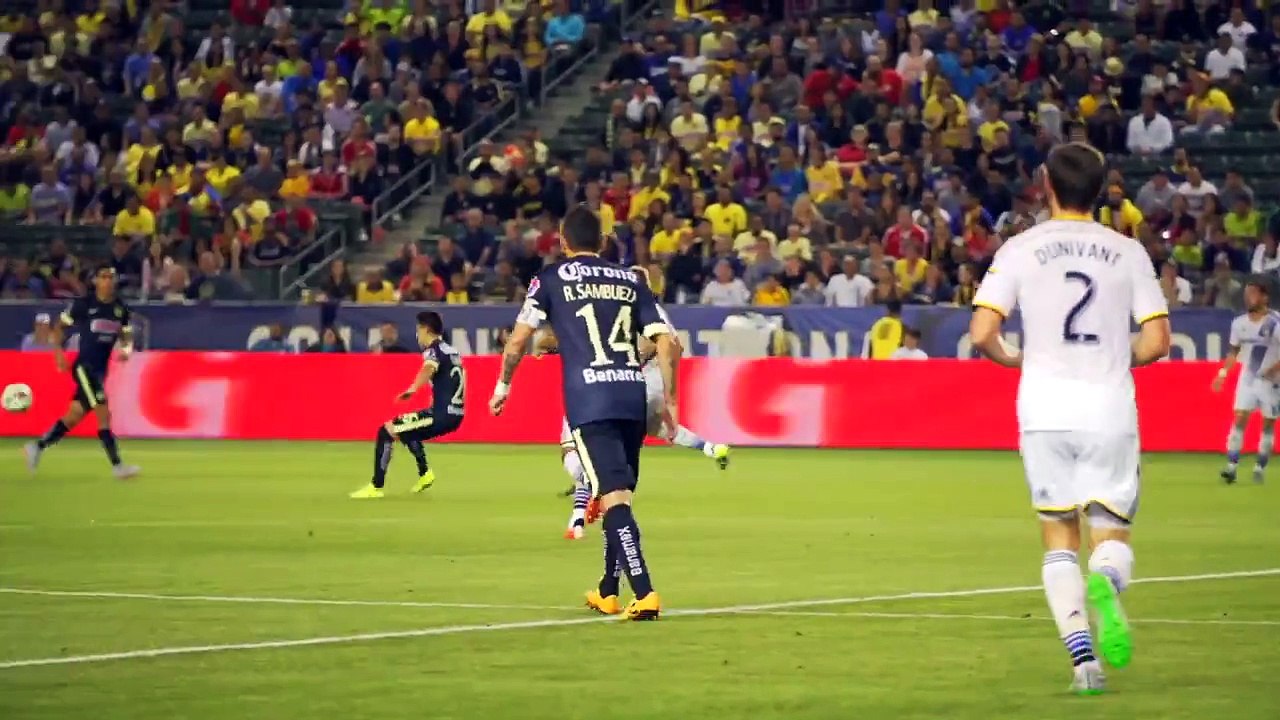 Individual Highlights Steven Gerrard vs Club America - LA Galaxy v. Club America 11.07.2015
