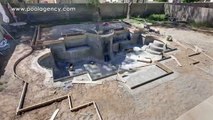 Pool construction time lapse video by Pool Agency