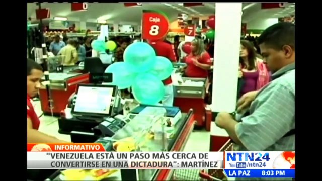Venezuela podría convertirse en una dictadura, según Leopoldo Martínez