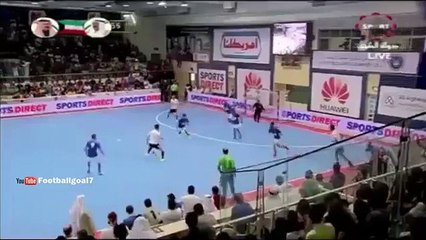 Luca Zidane scored a goal after an perfect roulette skill 2015