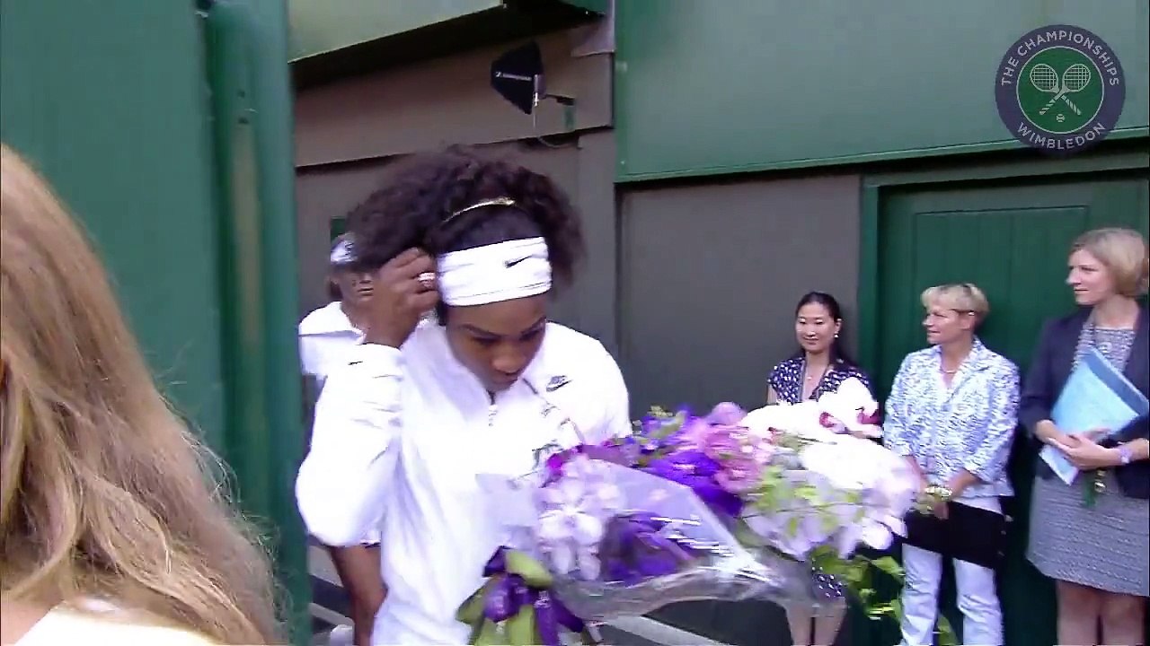 Wimbledon 2015 Day 12 Highlights, Serena Williams vs Garbine Muguruza