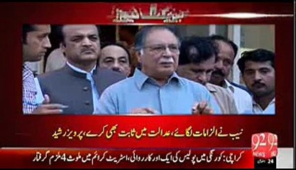 Pervez Rasheed Criticize NAB For Opening Cases Against PMLN