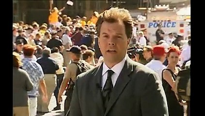 Matt Frei - 9/11 anniversary, New York