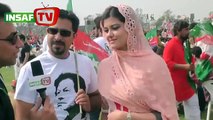 Aishwariya Look Alike in PTI Jalsa Gone Viral on Internet