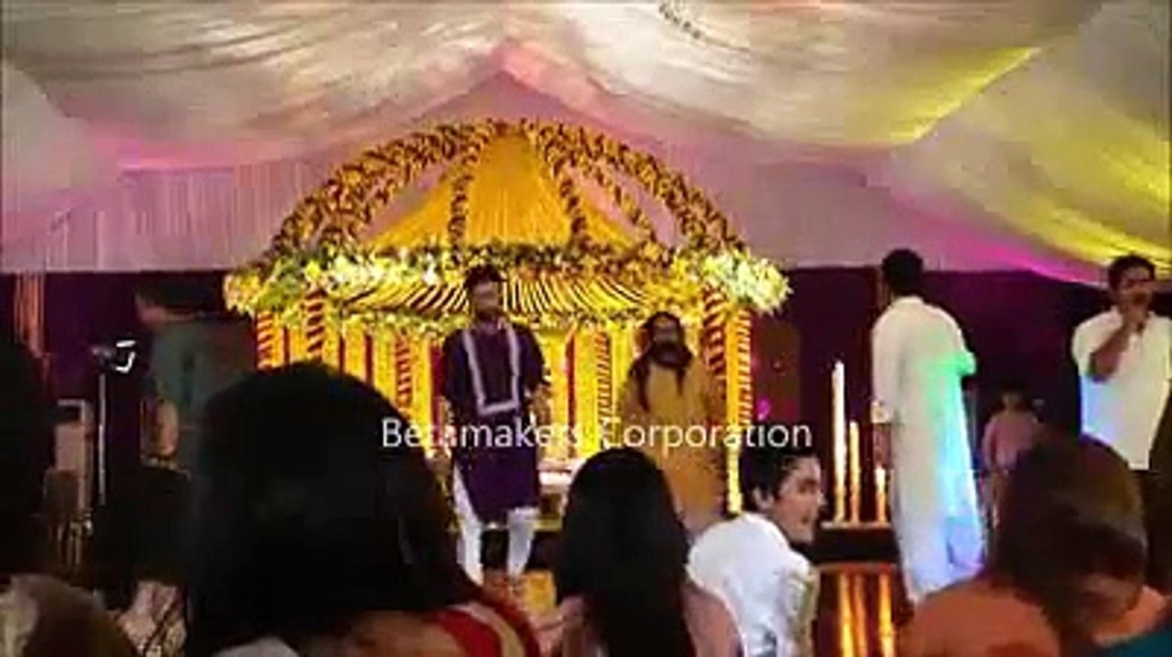 Dance Performance by Atif Aslam at His Mehndi Ceremony - Society _ People Videos