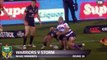 Essai de l'année en rugby - un joueur fait un Backflip pour passer la balle (Warriors vs Storm)