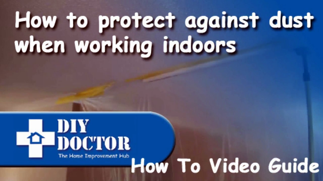 How to protect against dust when working indoors