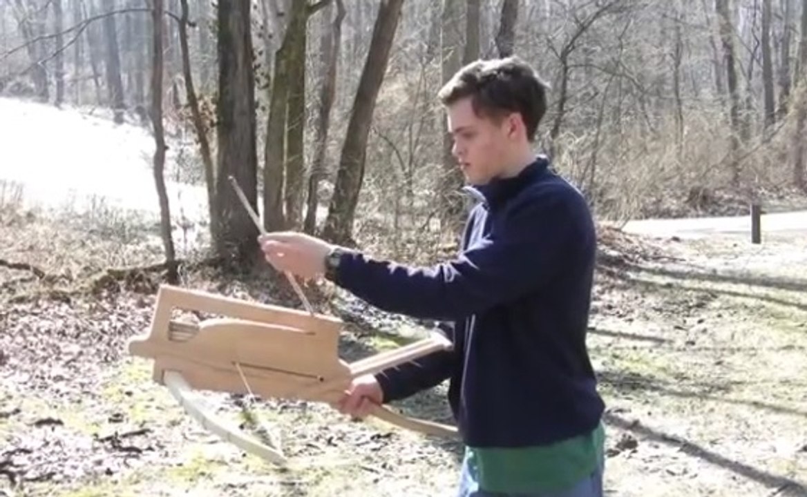 El Yapımı Crossbow Yayı