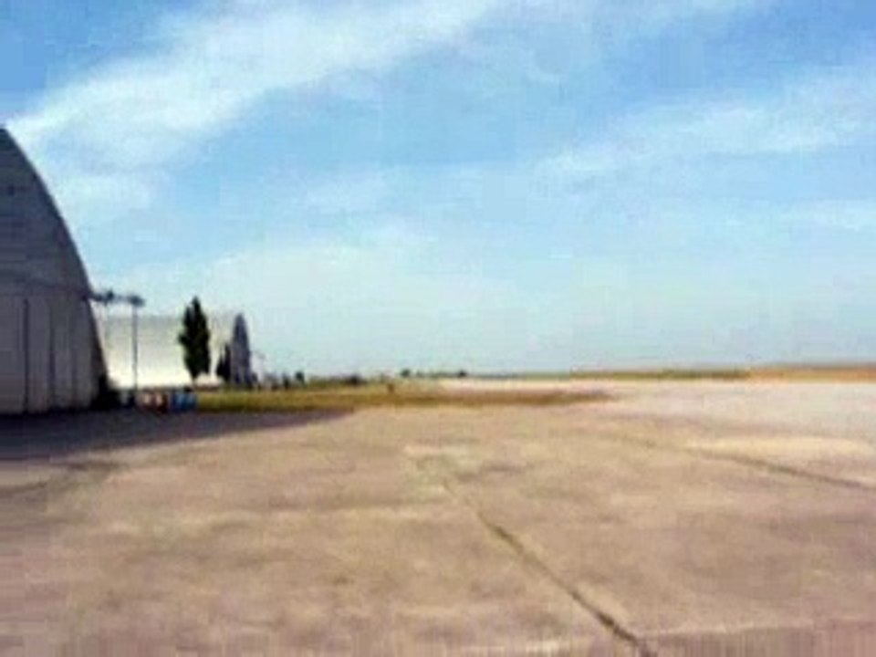 Low pass F-16 squadron.