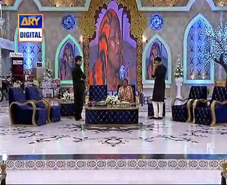 Iqrar ul Hassan and Waseem Badami is Crying in a Live Show