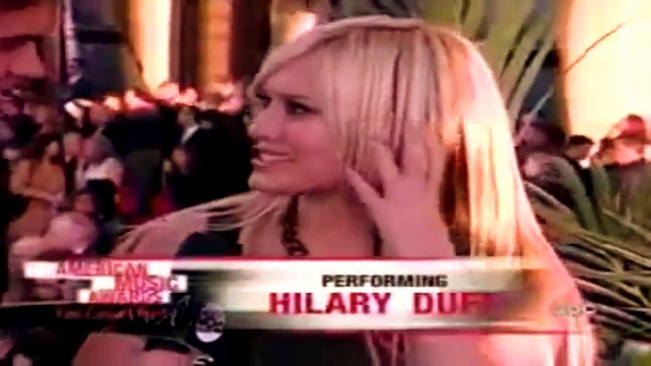Hilary Duff & Britney Spears Interview On American Music Awards 2003 - HD