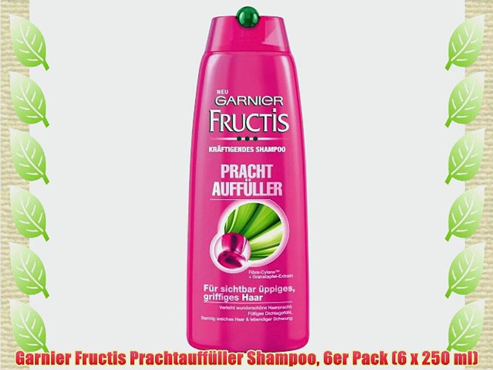 Garnier Fructis Prachtauff?ller Shampoo 6er Pack (6 x 250 ml)