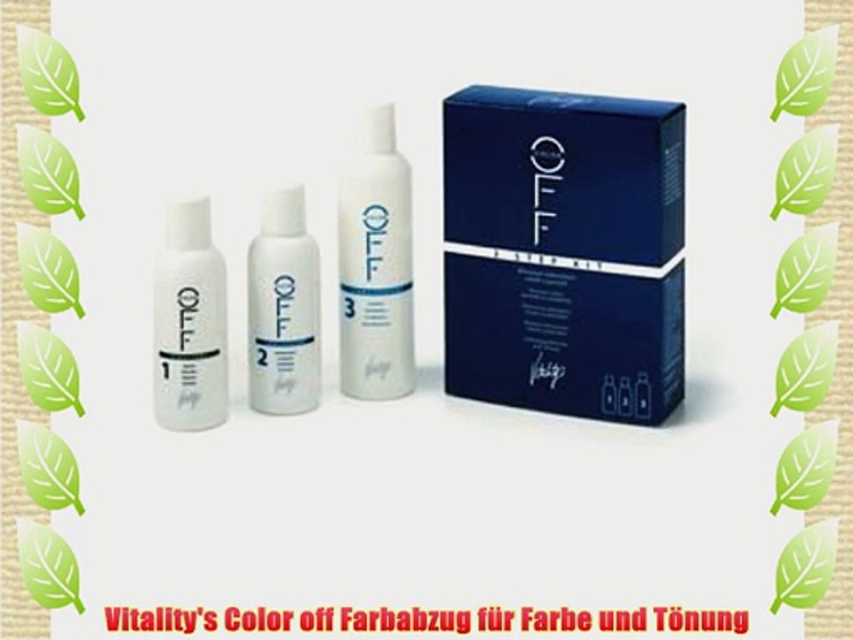 Vitality's Color off Farbabzug f?r Farbe und T?nung