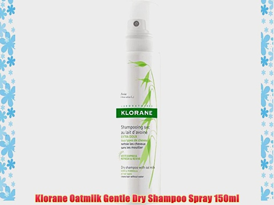 Klorane Oatmilk Gentle Dry Shampoo Spray 150ml
