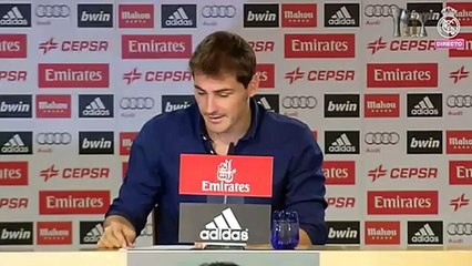 Iker Casillas dit au revoir au Real Madrid !