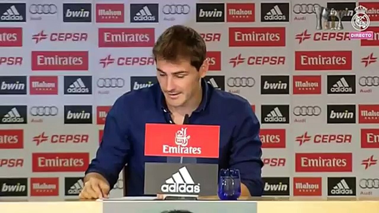 Iker Casillas dit au revoir au Real Madrid !
