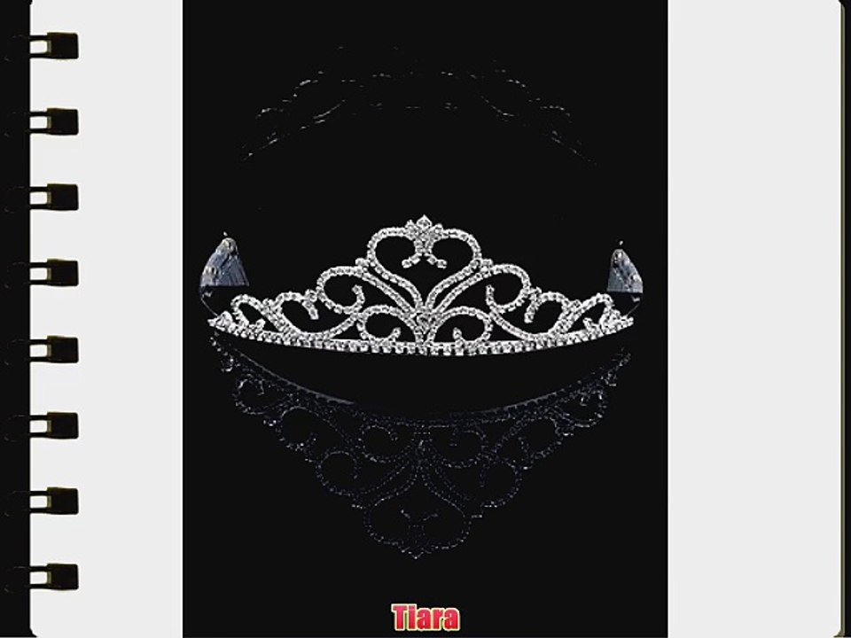 Flomans? - Haarreif Diadem Krone Brautschmuck Hochzeit Silberhochzeit TS00030