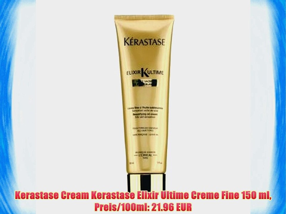 Kerastase Cream Kerastase Elixir Ultime Creme Fine 150 ml Preis/100ml: 21.96 EUR