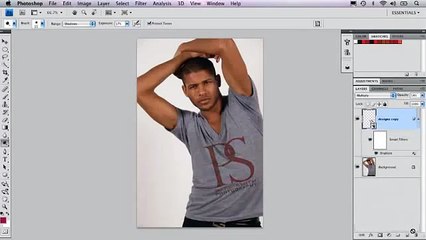 Adope Photoshop Tutorial CS4 Project 1 Put a Logo On a Shirt