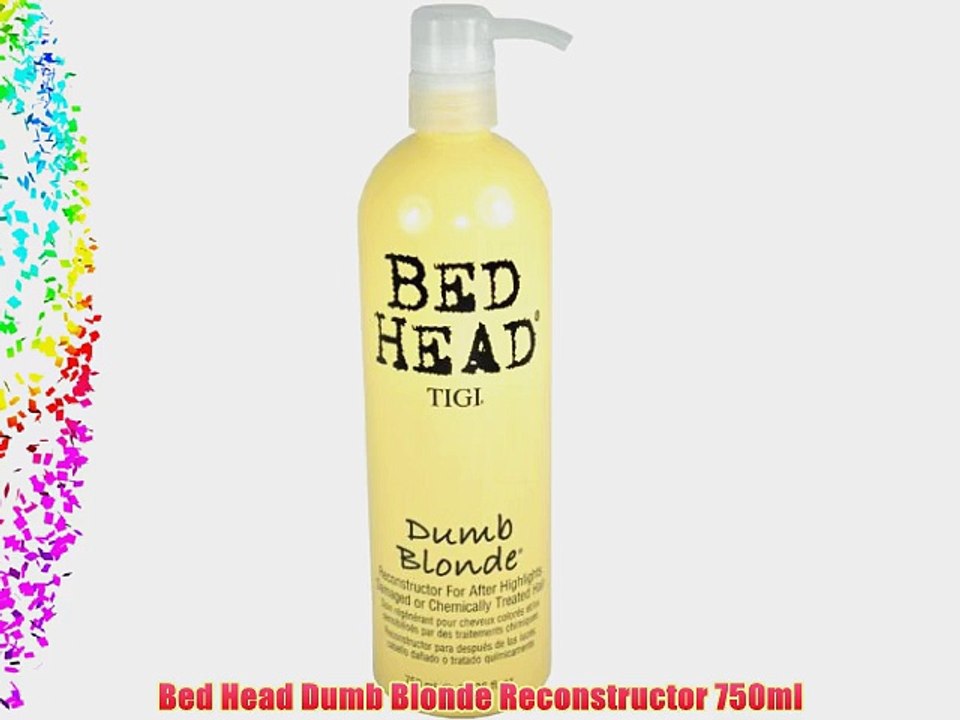 Bed Head Dumb Blonde Reconstructor 750ml