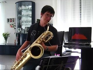 Coldplay - Viva La Vida (baritone sax cover)